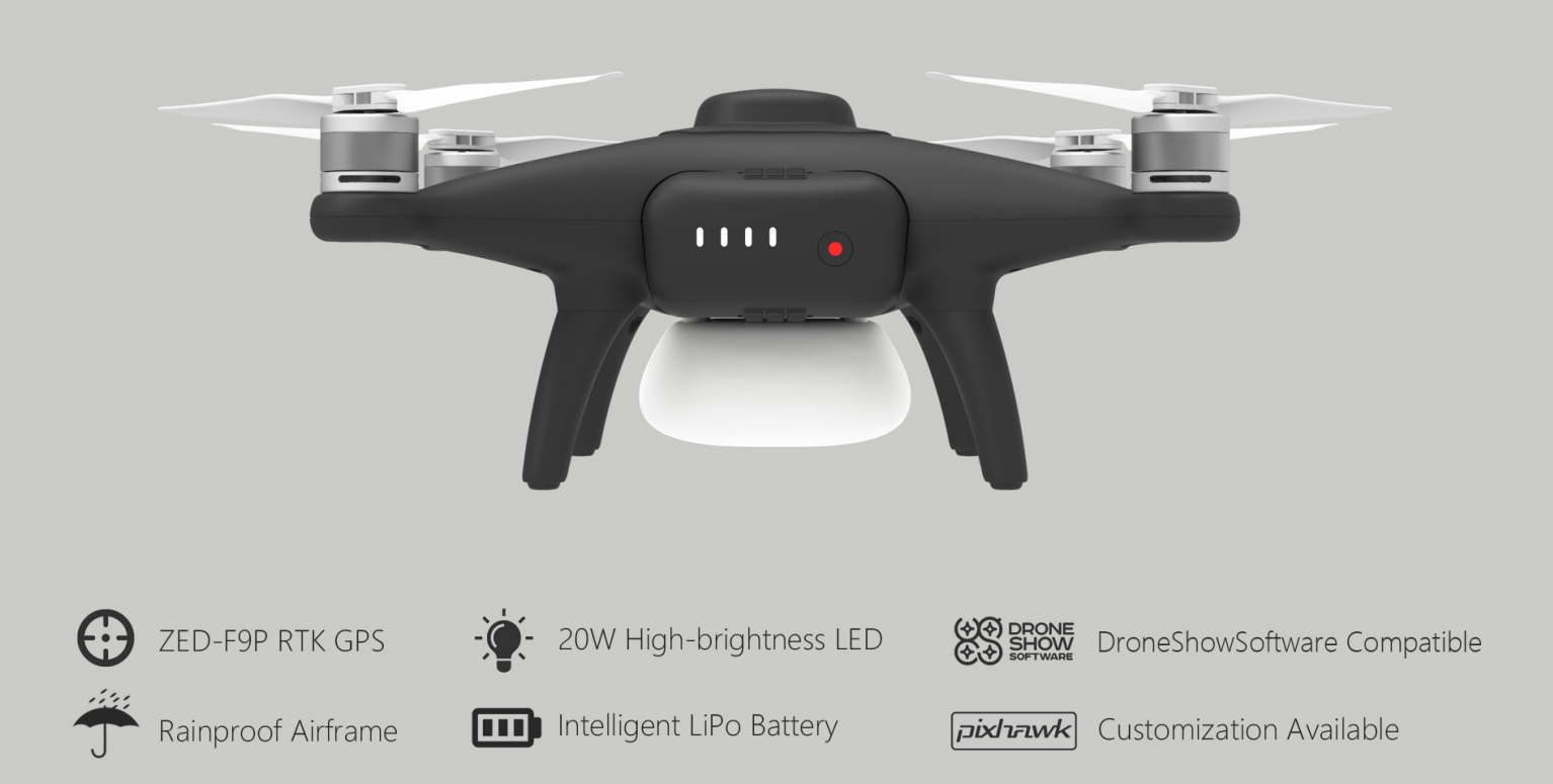 Sidus E1 Dron con espectaculo de luces