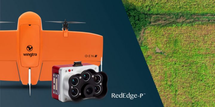 MicaSense RedEdge-P, a nova câmera multiespectral Wingtra