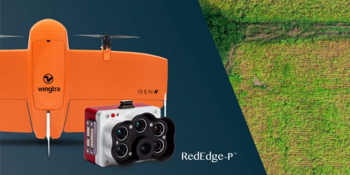 MicaSense RedEdge-P, una nova cámara multiespectral Wingtra