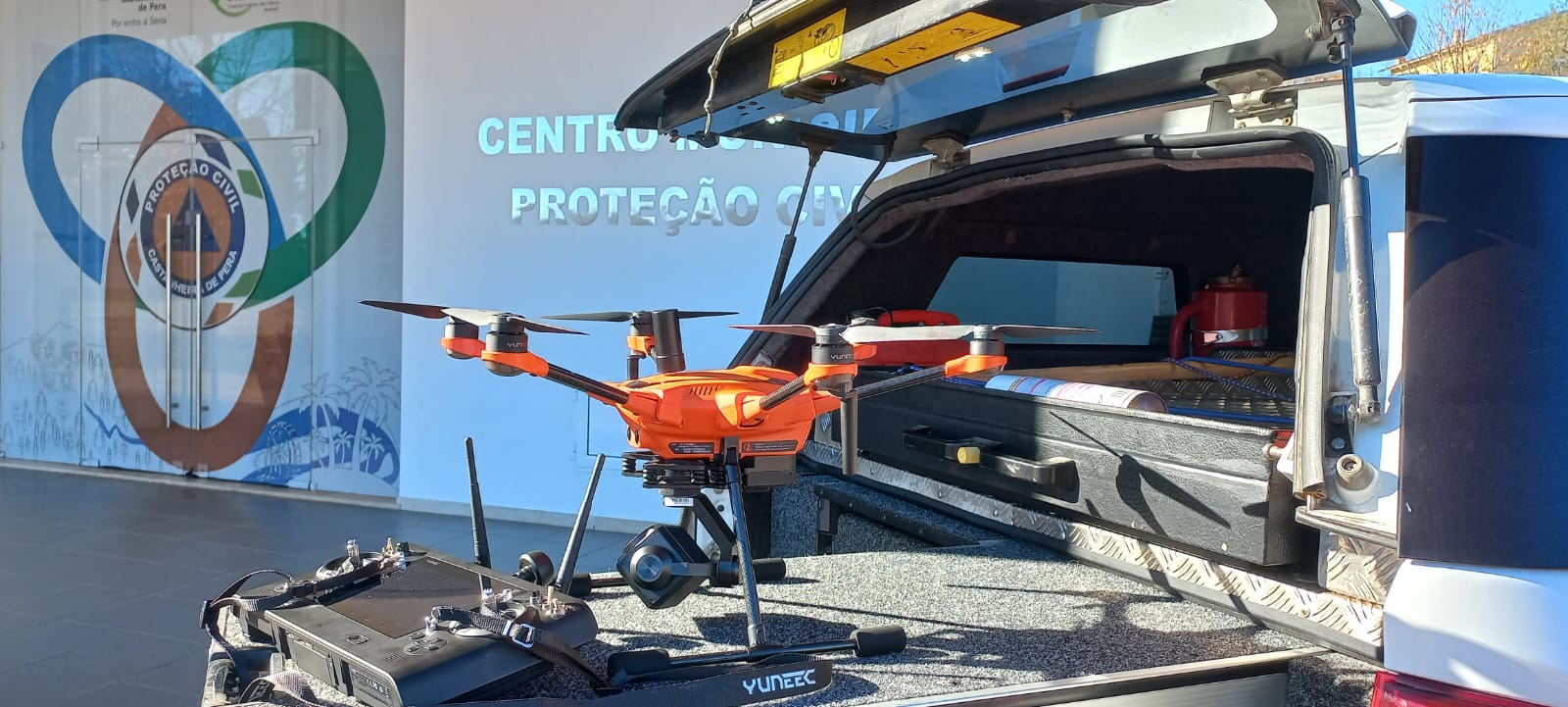 Entrega de drone Yuneec H520RTK a Proteção Civil do Município da Castanheira de Pêra