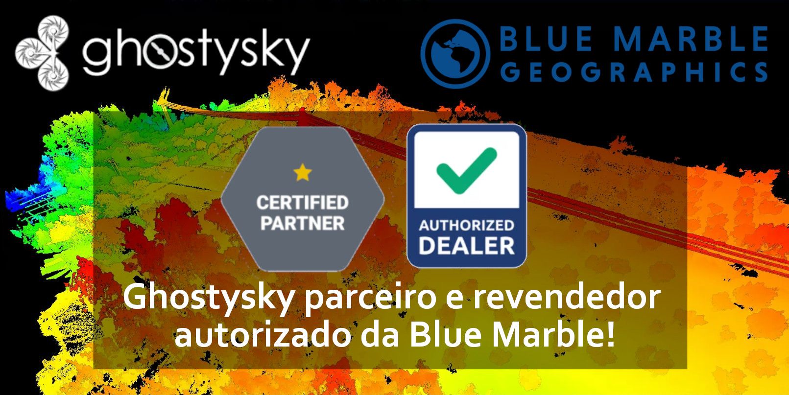 Ghostysky é revendedor autorizado do software Global Mapper da Blue Marble!