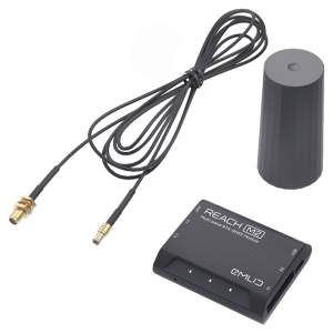 Emlid REACH M2 com antena GNSS multibanda