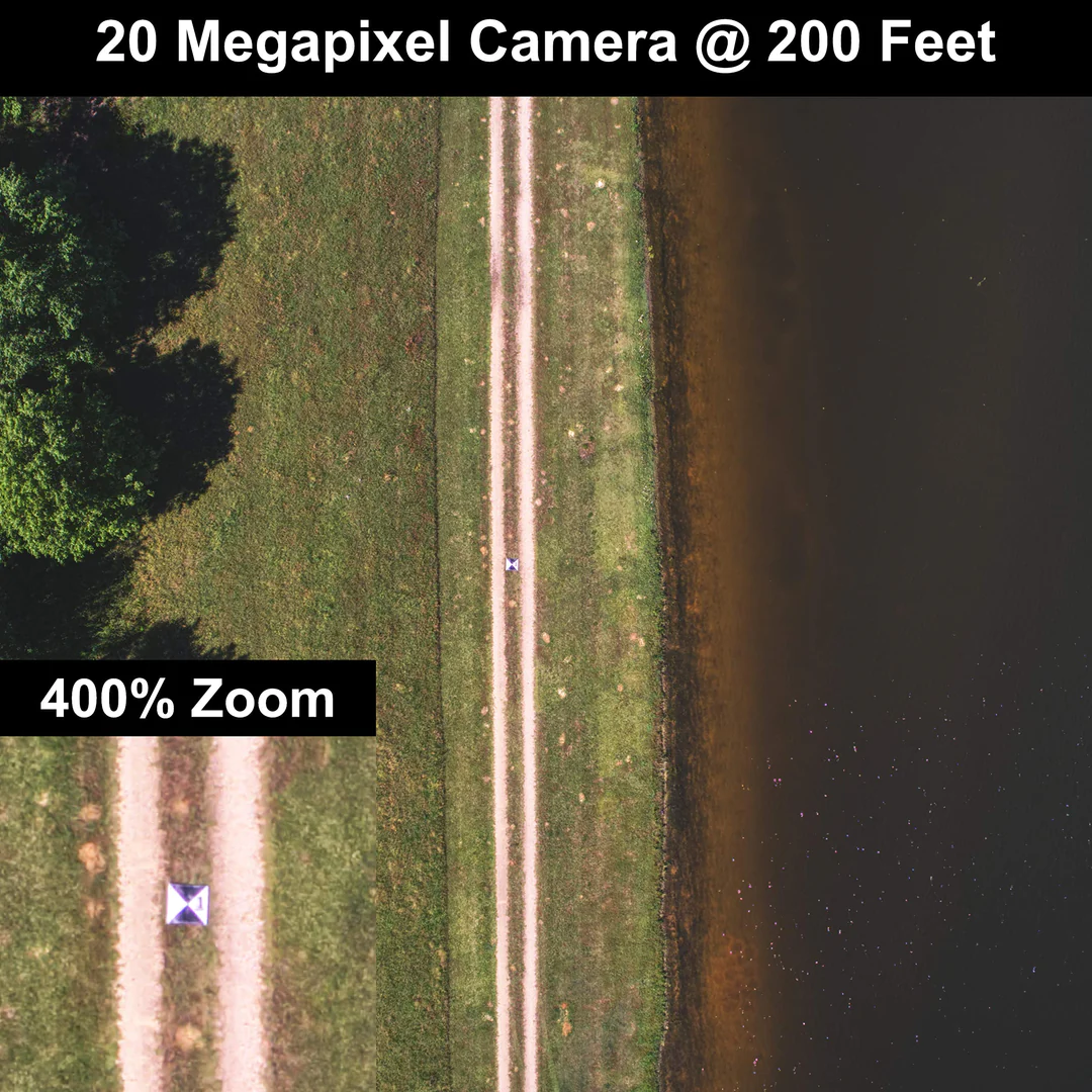 GCP Aerial Targets (Pack 10 units) | Model P (60x60cm) | Numbered 0-9 - Imagen 5