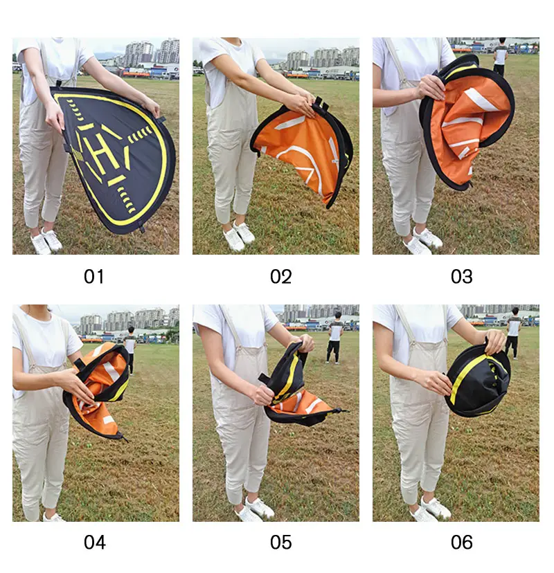 Round shape Landing Pad with 80cm (Oxford Fabric) - Imagen 2